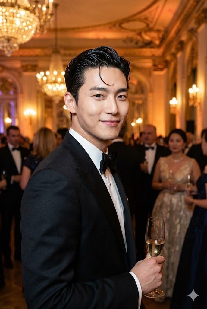 Tóc dấu phẩy vuốt ngược