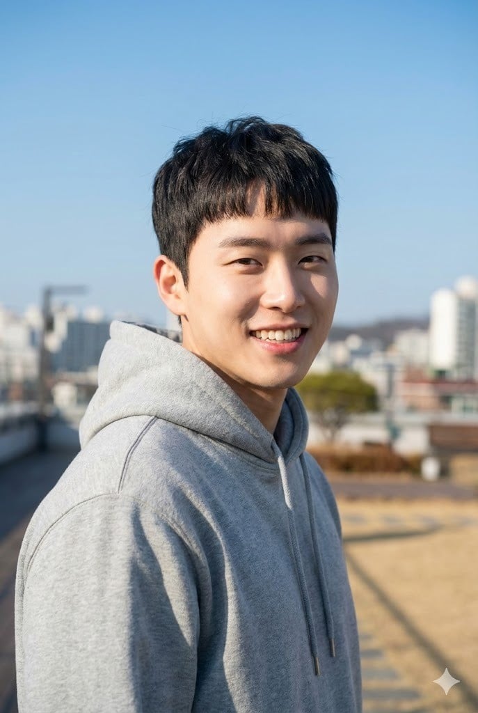 Tóc dấu phẩy mái ngắn