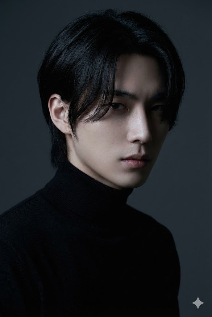 Tóc dấu phẩy mái dài