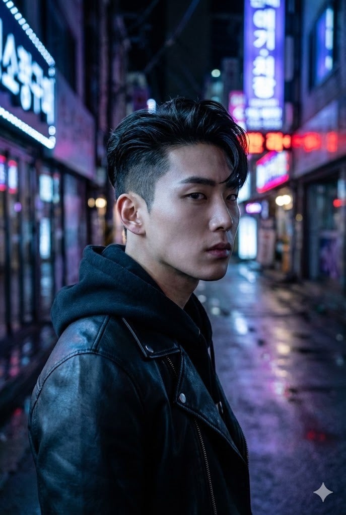 Tóc dấu phẩy kết hợp Undercut