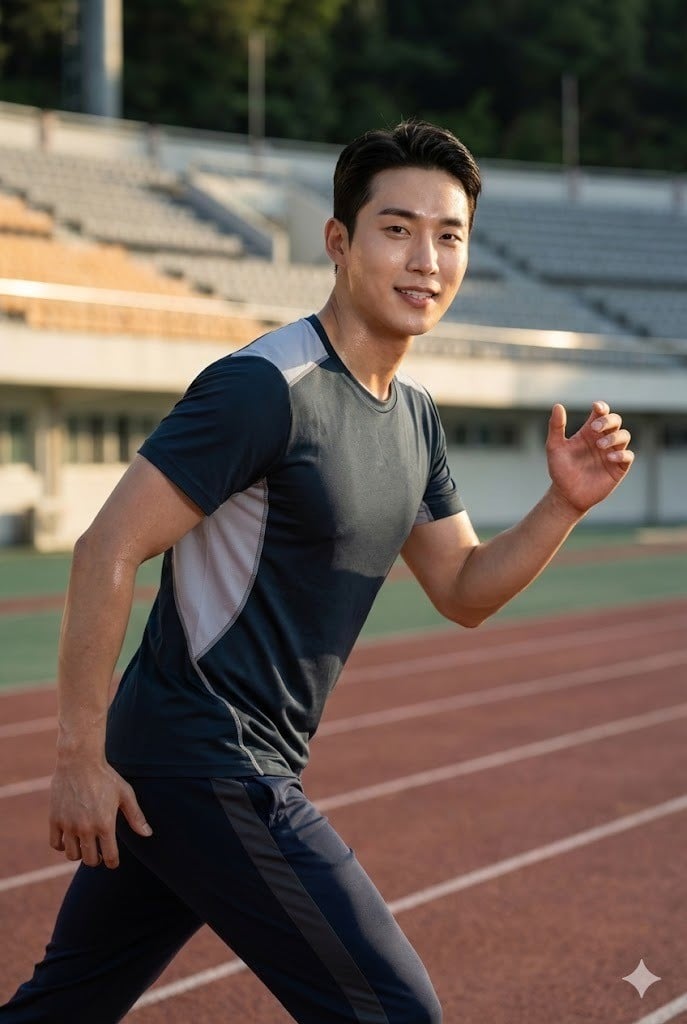 Tóc dấu phẩy Sporty