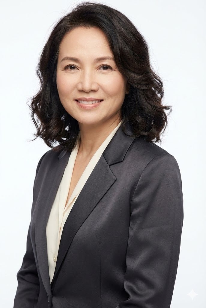 Tóc Lob (Long Bob) uốn sóng lơi