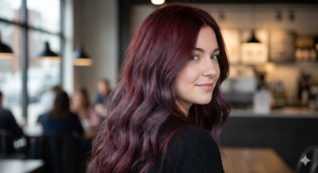 Tóc màu đỏ rượu ẩn (hidden)