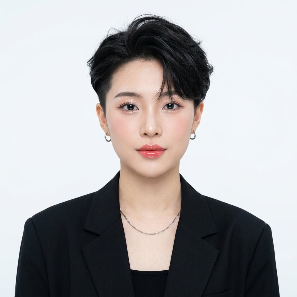 Kiểu tóc tomboy Two-Block
