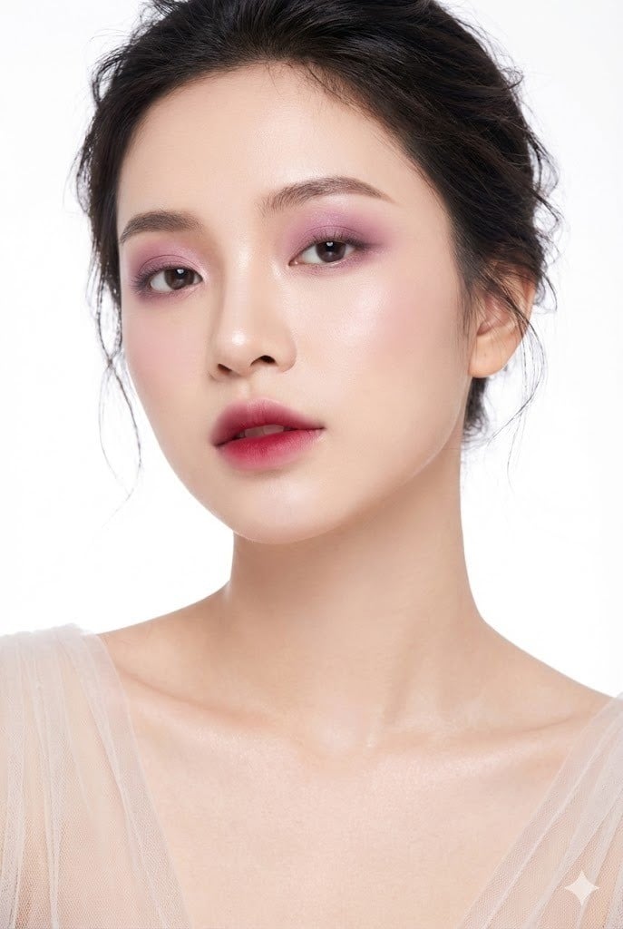 Makeup tone Mận Chín (Soft Plum)