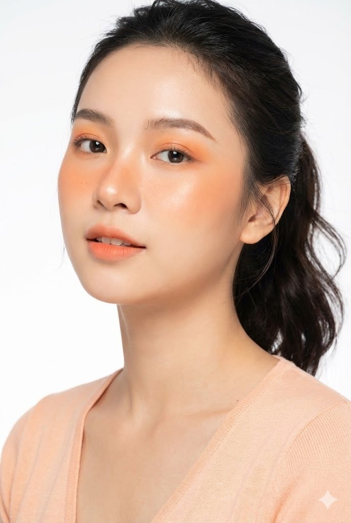Makeup tone Mơ Chín (Soft Apricot)