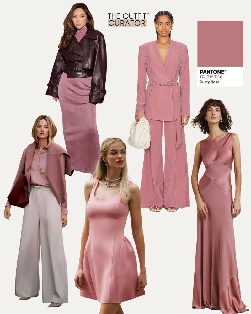 Dusty Rose – Hồng Khói Cổ Điển