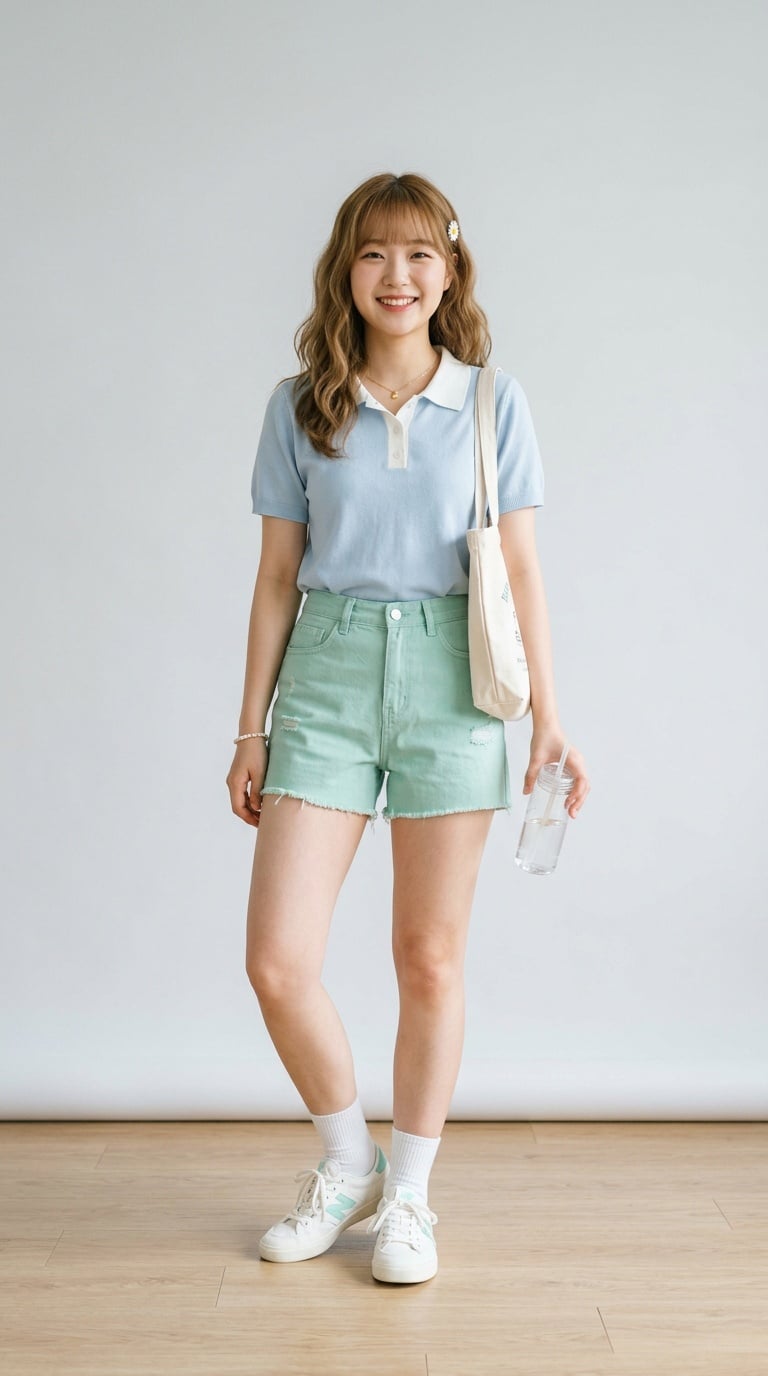 Xanh pastel và xanh bạc hà
