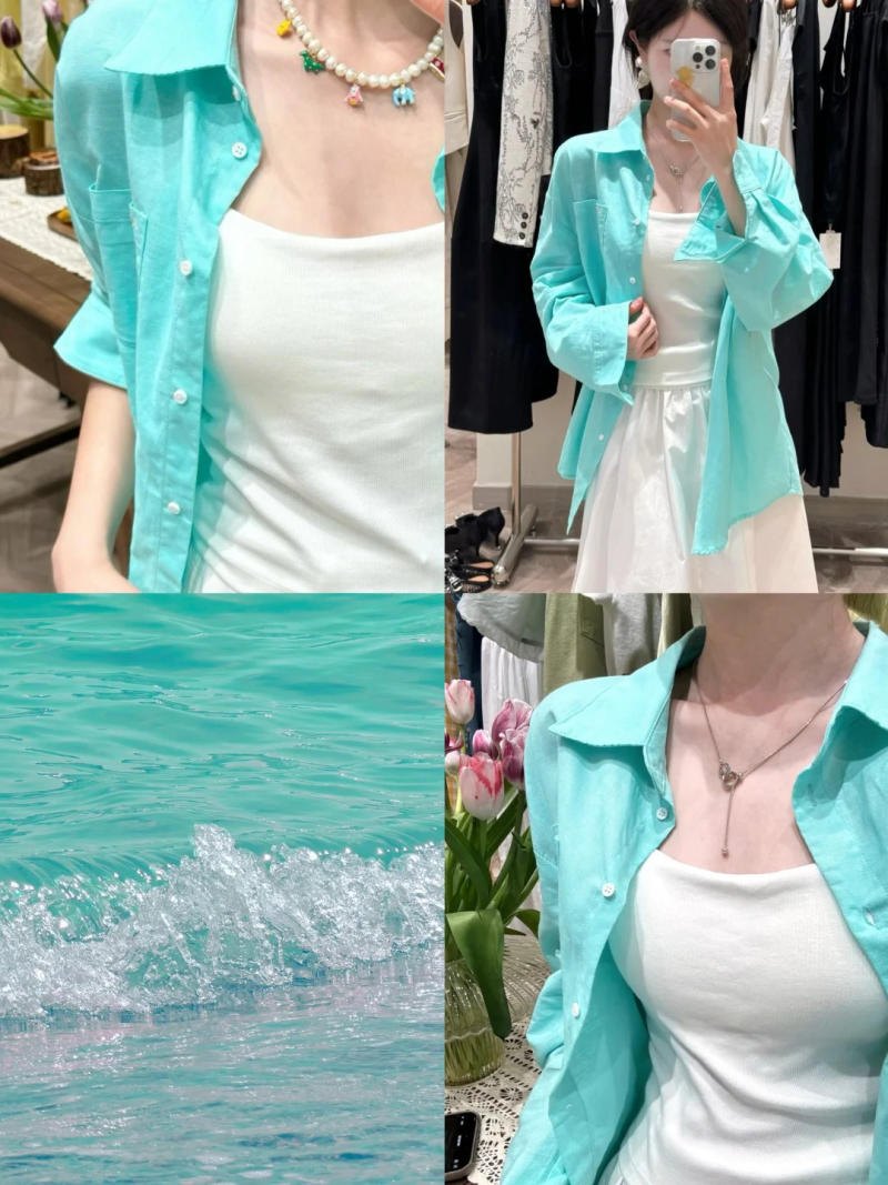 Outfit 6: Sự tinh khiết của chất liệu Linen và màu trắng