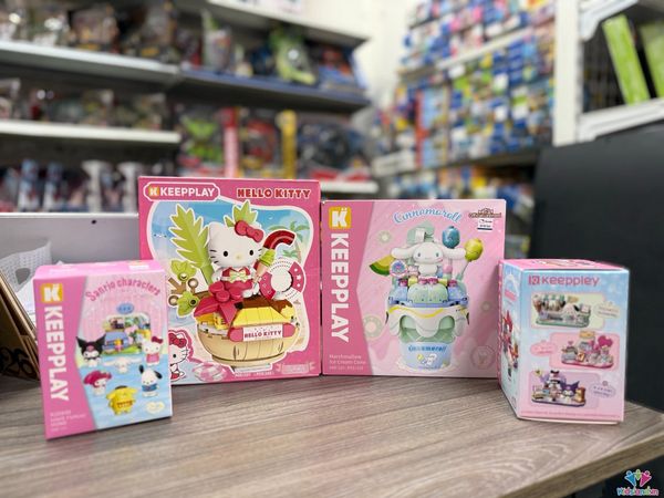 23win08 com lắp ráp Keeppley kết hợp cùng Sanrio cho bé gái