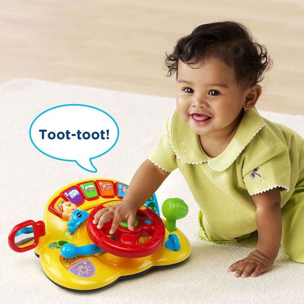 23win08 com VTech Turn & Learn Driver: vô lăng học tập cho bé 6–36 tháng tuổi