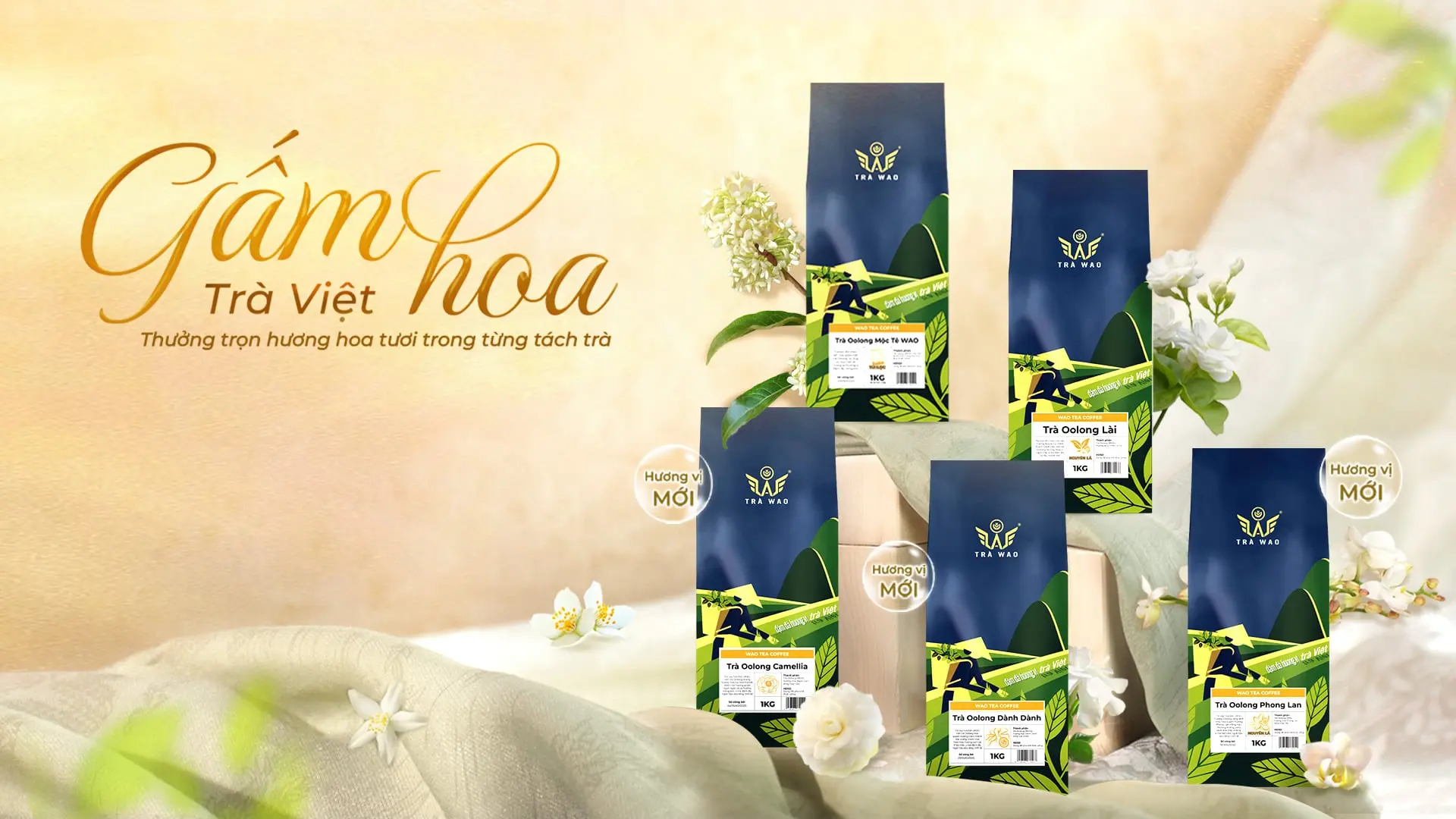 Bộ Sưu Tập Trà Oolong Hoa WAO
