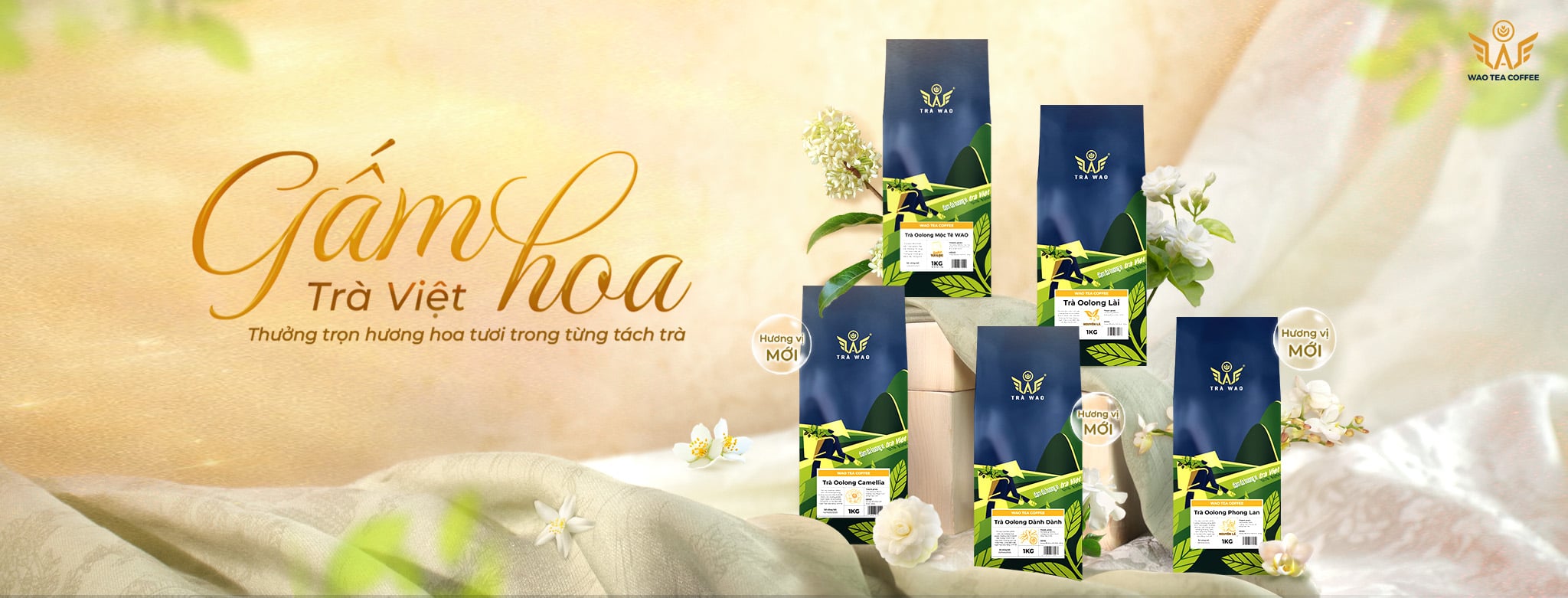 Bộ Sưu Tập Trà Oolong Hoa WAO