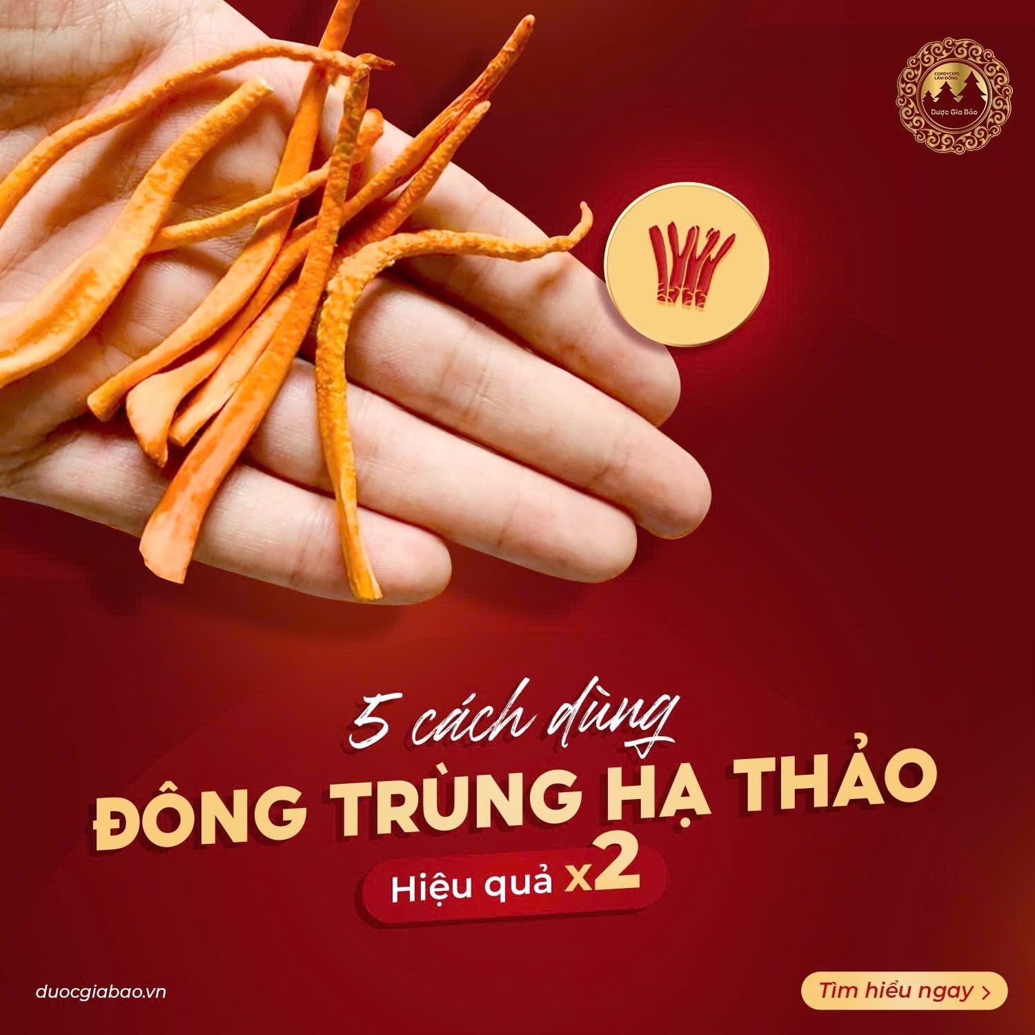cach che bien dong trung ha thao