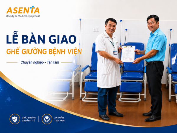 bàn giao ghế giường bệnh viện