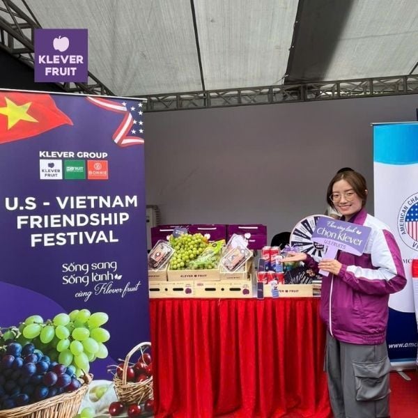 Klever Fruit tại Lễ hội Hữu nghị Việt – Mỹ 2025: Hành trình vị ngọt và phong cách sống tinh hoa