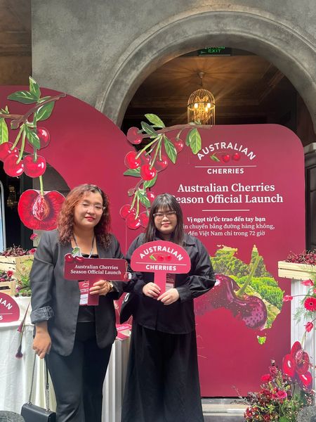 Klever Fruit tại sự kiện ra mắt mùa vụ Cherry Úc 2025