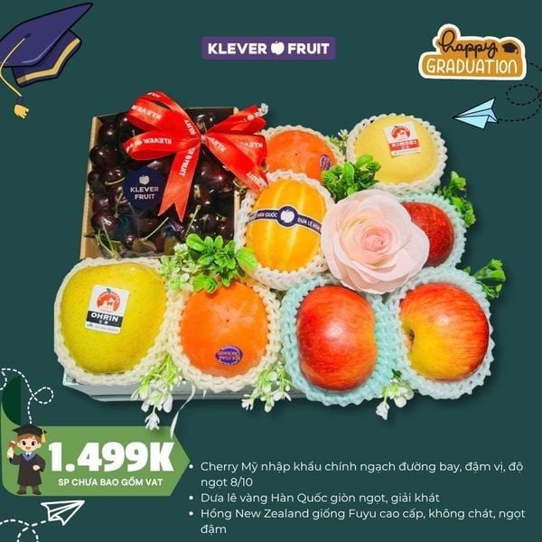 Xu Hướng Tặng Giỏ Quà Trái Cây Tri Ân Thầy Cô Dịp Bế Giảng Lên Ngôi