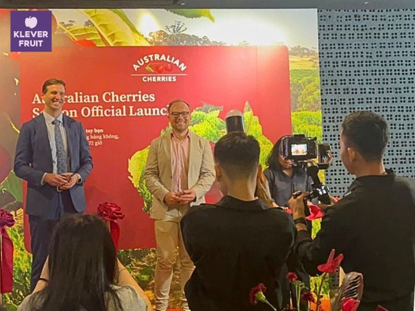 Klever Fruit tại sự kiện ra mắt mùa vụ Cherry Úc 2025