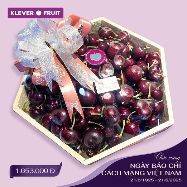 Hộp Cherry Mỹ cao cấp được ưa chuộng làm quà tặng