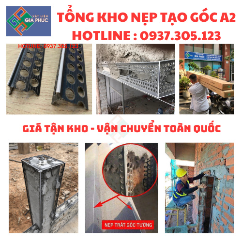 NẸP TẠO GÓC A2 GIÁ SIÊU RẺ