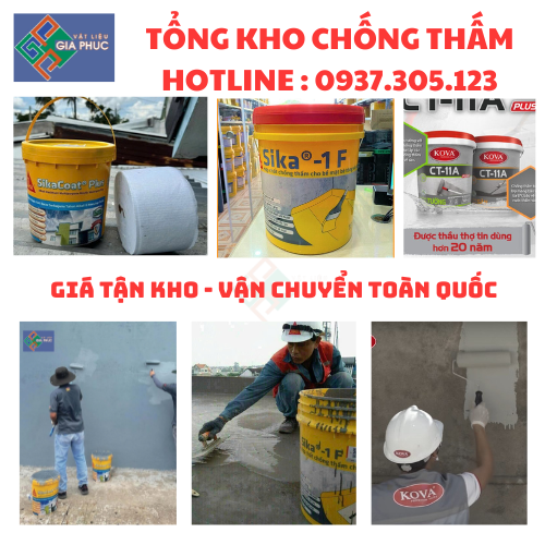 PHỤ GIA - HÓA CHẤT CHỐNG THẤM