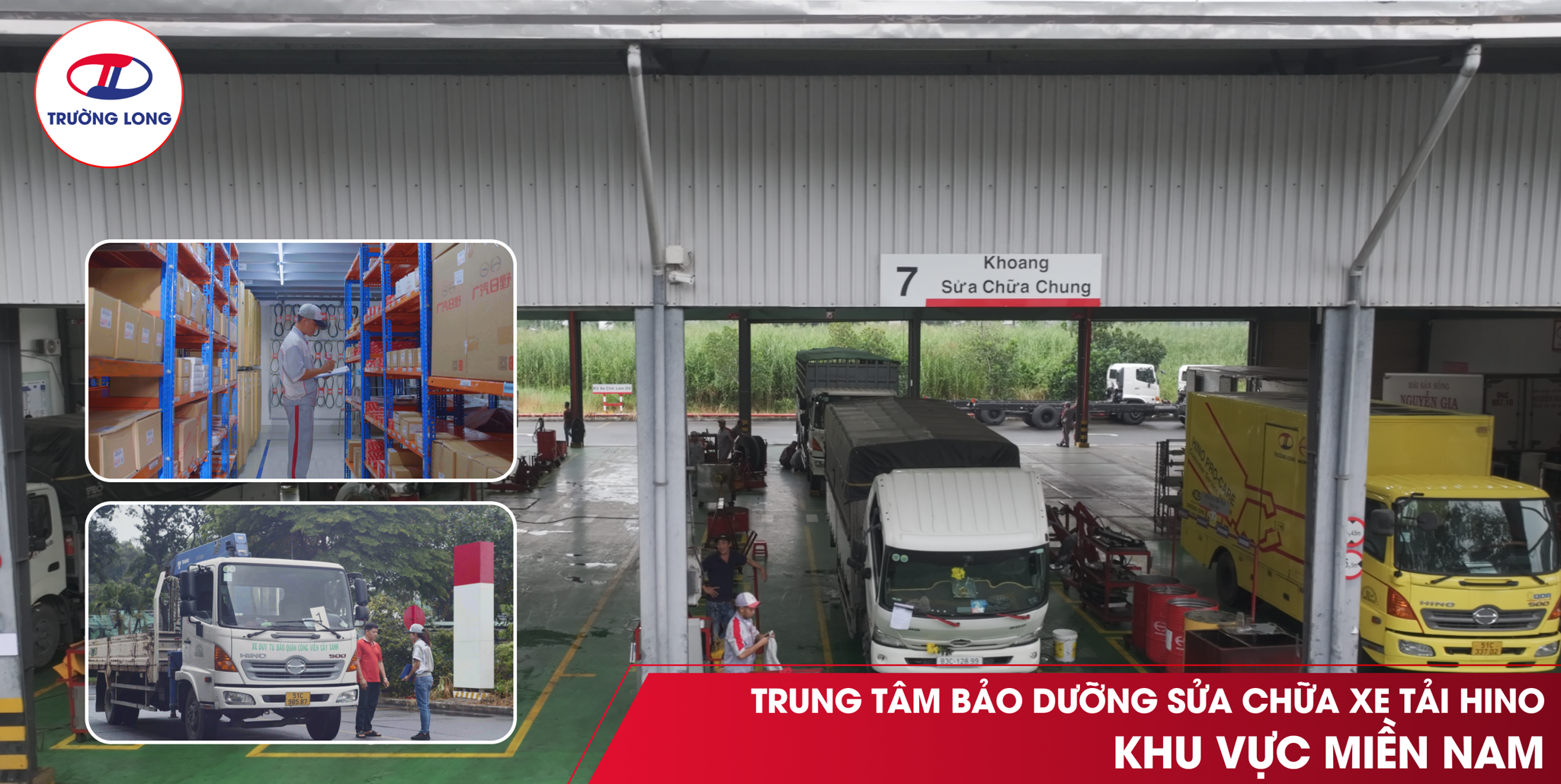 trung tâm bảo dưỡng xe tải Hino