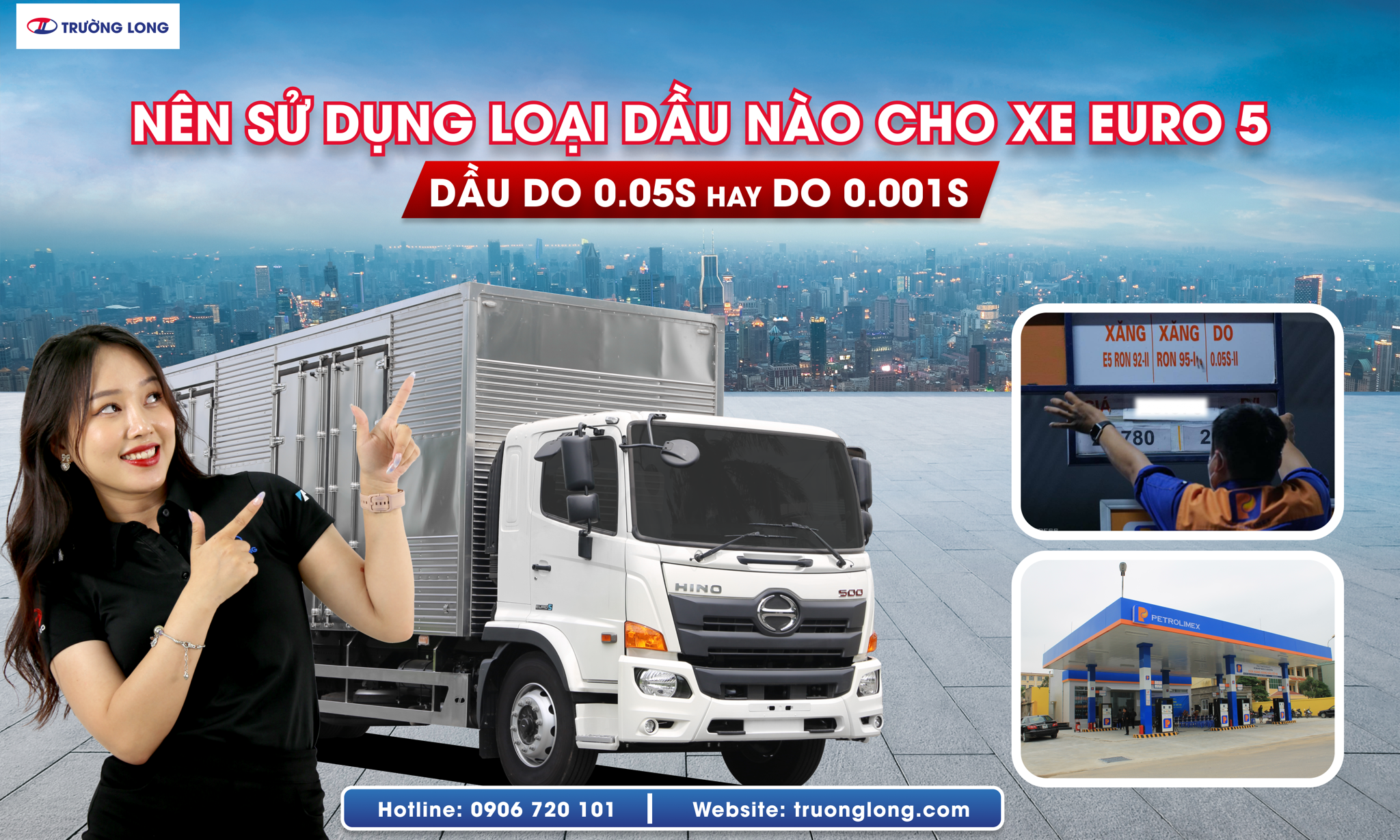 Sử dụng dầu gì cho xe Hino Euro 5
