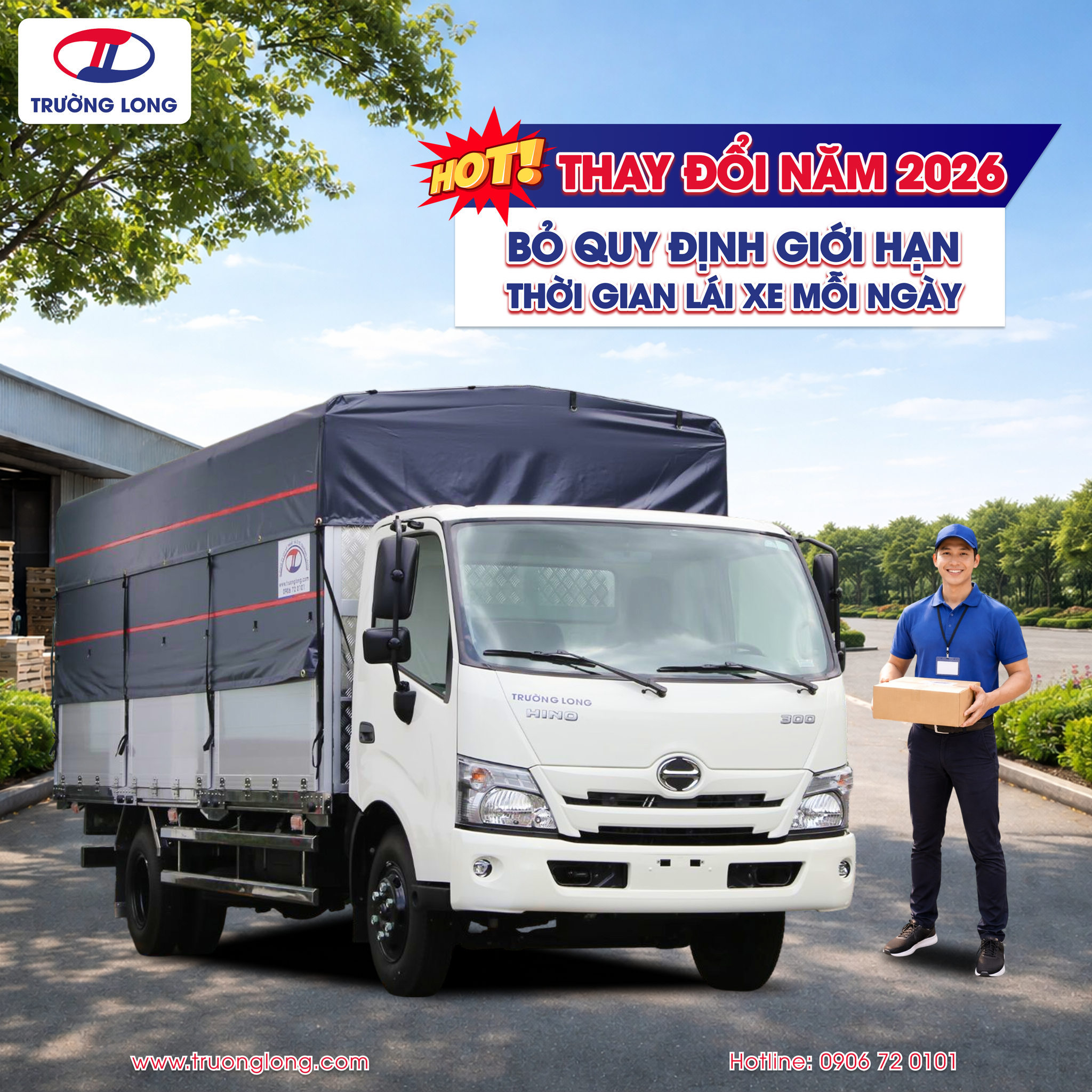 giới hạn thời gian lái xe