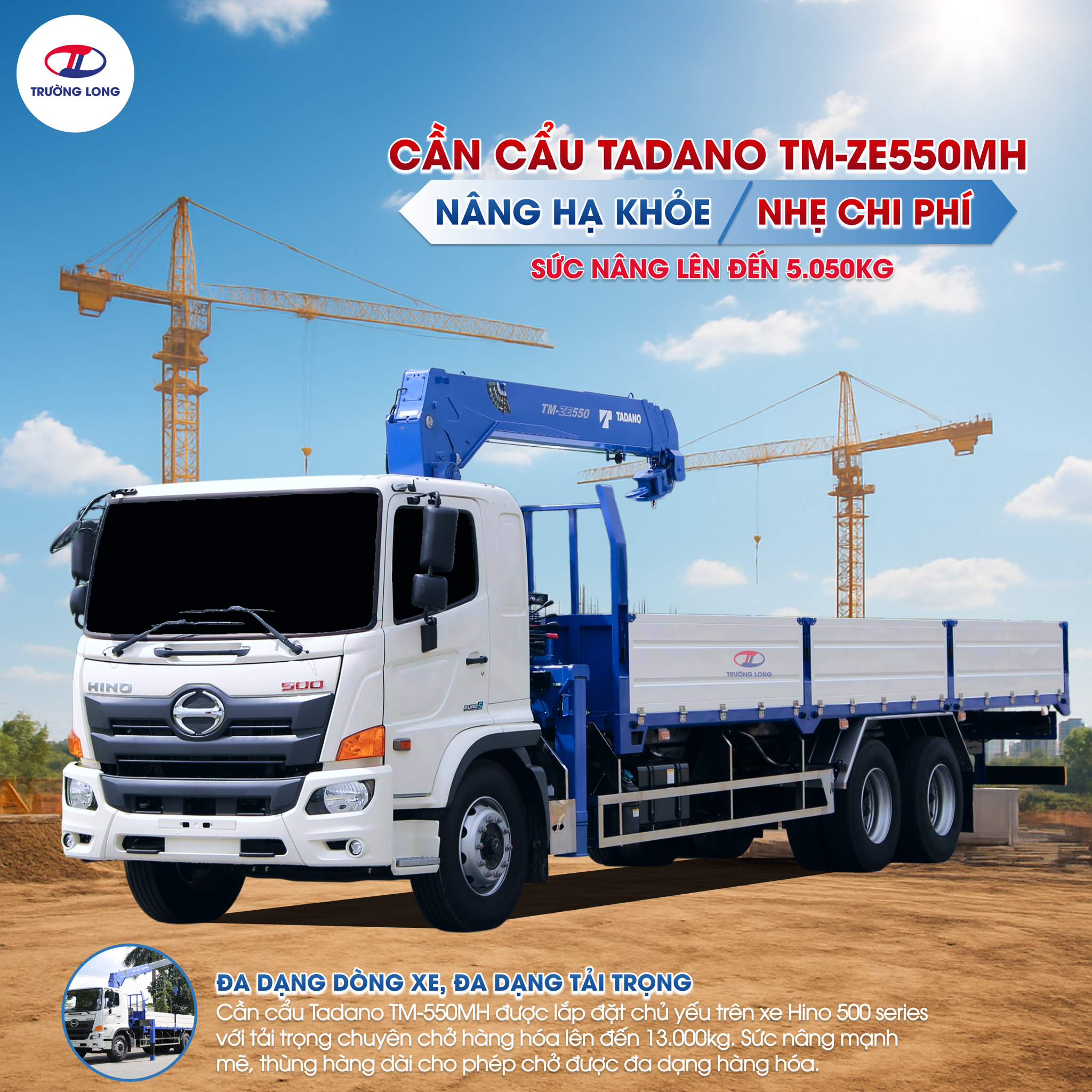 xe tải cẩu 5 tấn