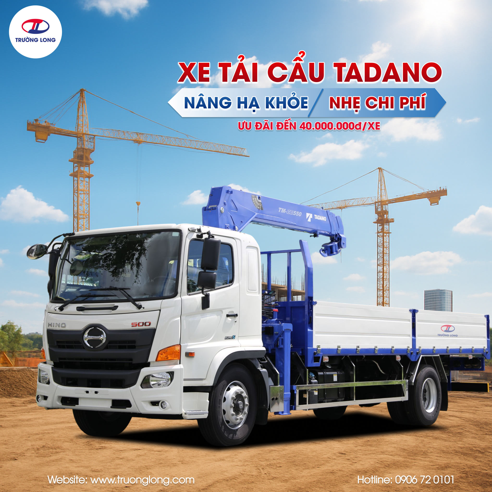 xe tải cẩu