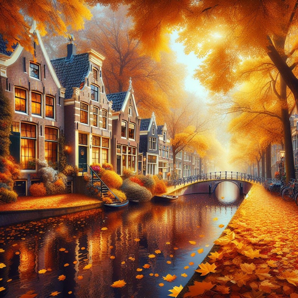 Khám Phá Mùa Thu Trên Đất Nước Hà Lan Qua Những Điểm Du Lịch Lãng Mạn