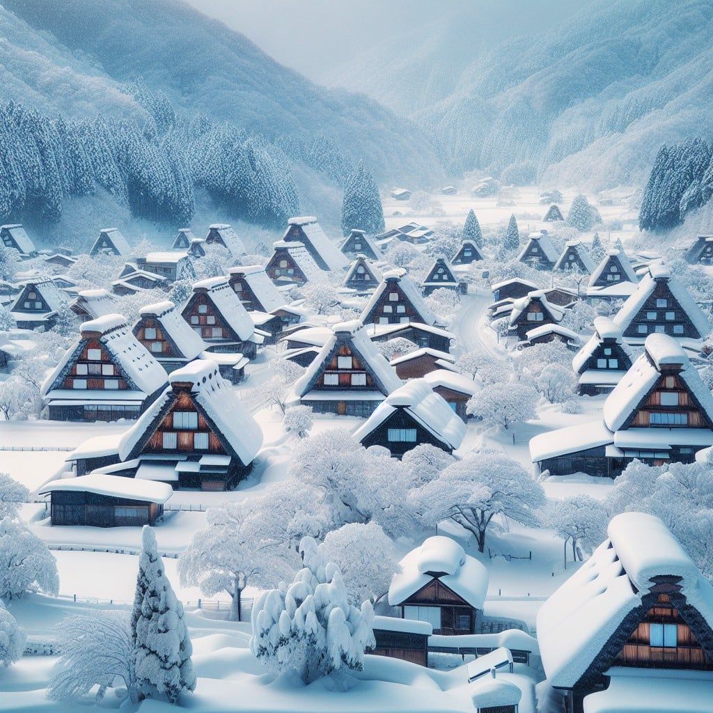 Làng cổ Shirakawago: Miền đất đầy mê hoặc mùa tuyết trắng