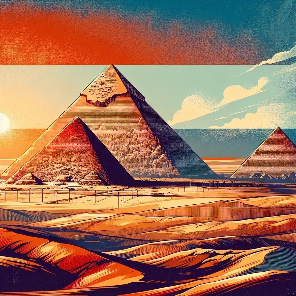 Đại kim tự tháp Giza: Biểu tượng kỳ vĩ của nền văn minh Ai Cập cổ đại