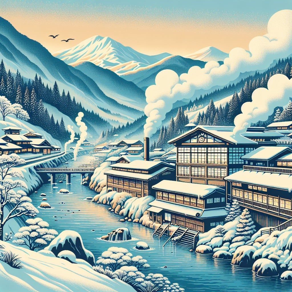 Mùa Tuyết Về Trên Takaragawa Onsen (Gunma)