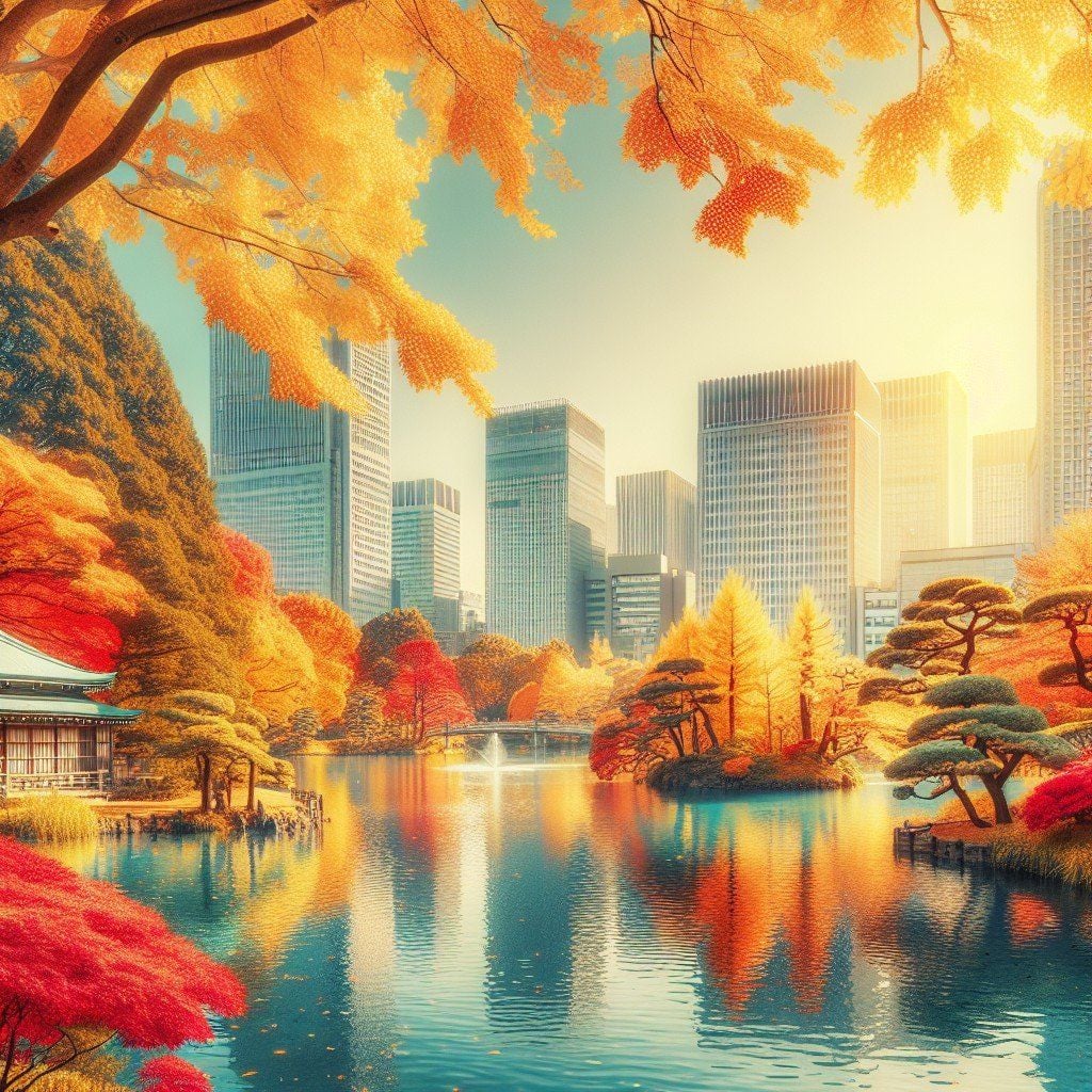 10 Địa Điểm Công Viên Ngắm Lá Vàng - Lá Đỏ Đẹp Nhất Tokyo