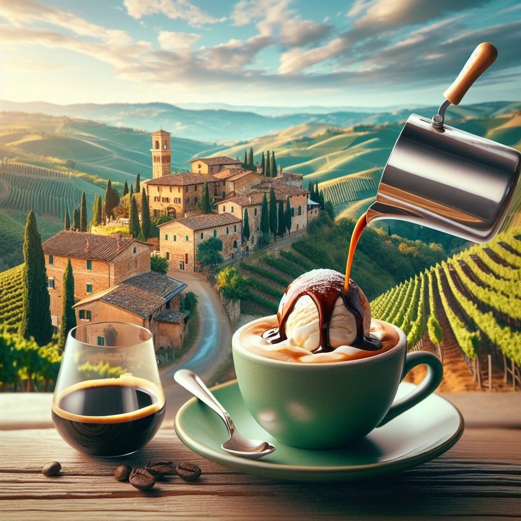 Affogato: Tách cà phê với kem gelato đặc sản từ nước Ý