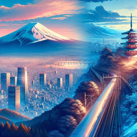 Nhật Bản: Hành Trình Khám Phá Núi Phú Sĩ và Tokyo - Biểu Tượng Văn Hóa của Đất Nước Mặt Trời Mọc