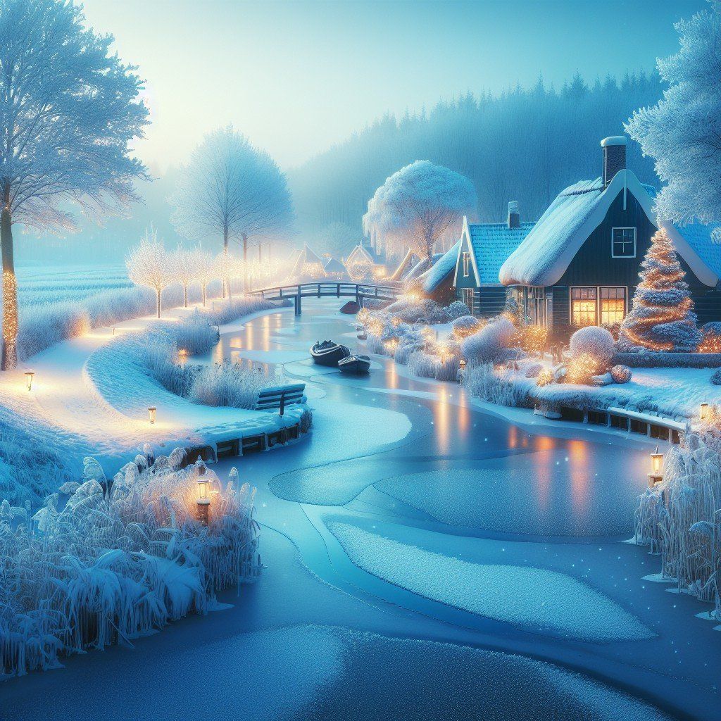 Chìm Đắm Vào Bức Tranh Tuyệt Vời Của Mùa Đông Ở Hà Lan