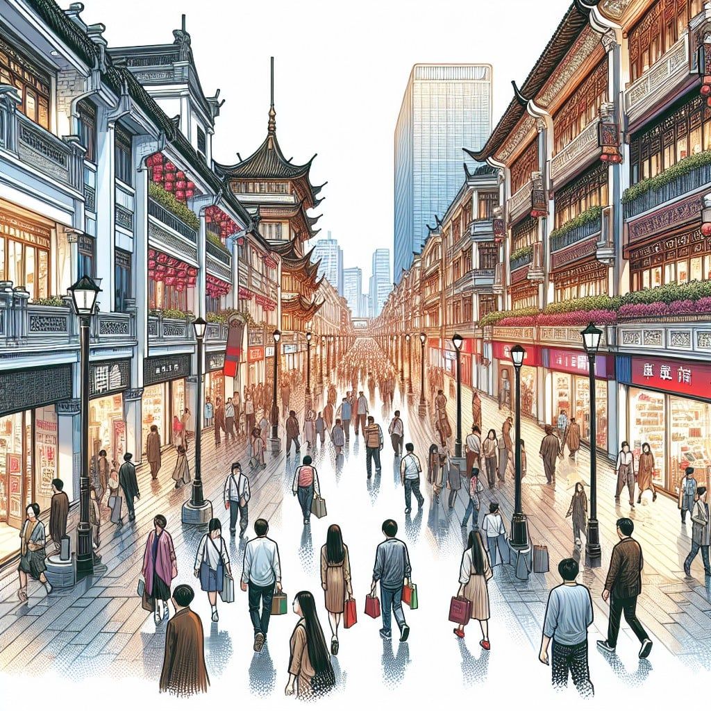 Khám Phá Đại Lộ Nam Kinh - Trái Tim Sầm Uất Của Thượng Hải