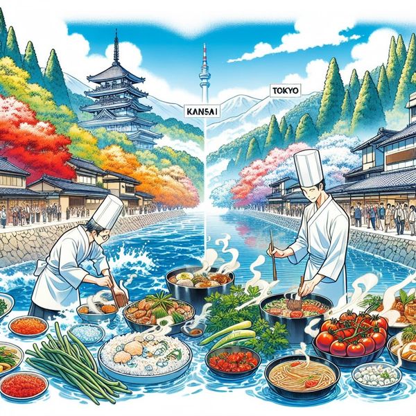 Khám Phá Ẩm Thực Vùng Kansai và Tokyo Tại Nhật Bản