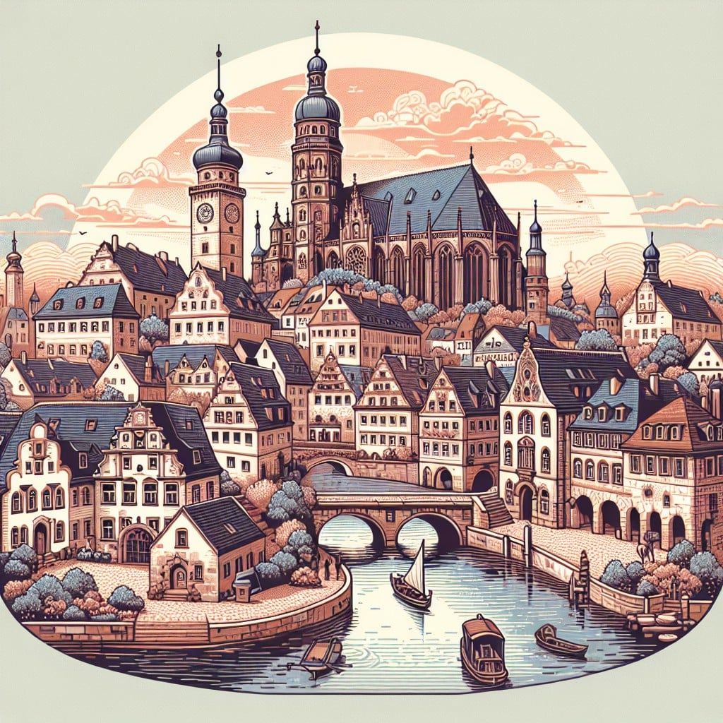 Khám Phá Thành Phố Cổ Kính Nuremberg Trong Lòng Nước Đức