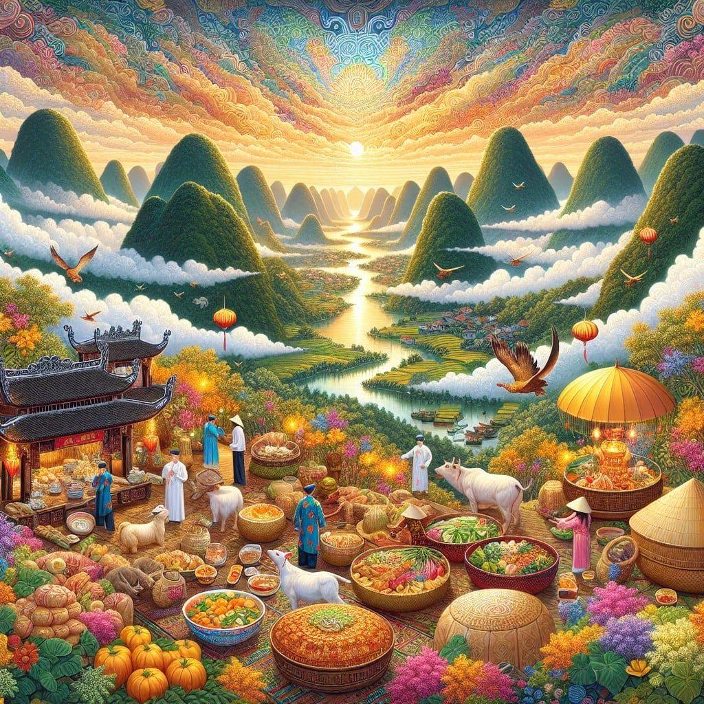 Tết Nguyên đán miền Trung: Sự giao thoa văn hoá hai miền đầy tinh tế