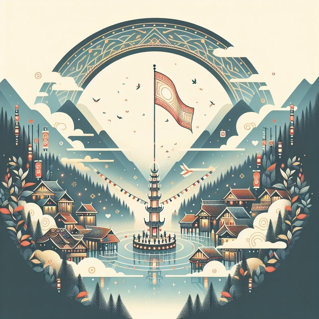 Tết Cộng Đồng của Người Mông Dưới Chân Cột Cờ Lũng Cú