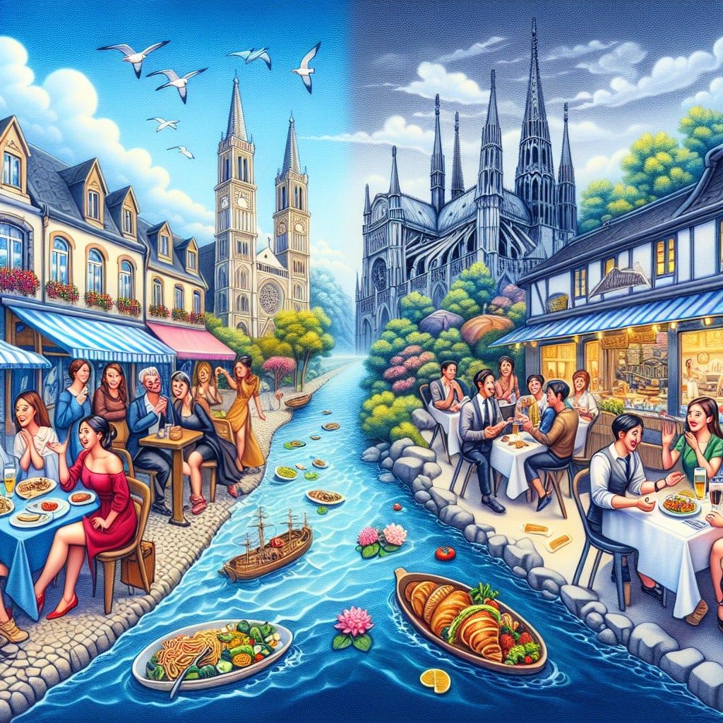 Khác Biệt Văn Hóa Châu Á và Châu Âu: Sốc Văn Hóa Phổ Biến Nhất Khi Đi Châu Âu Lần Đầu