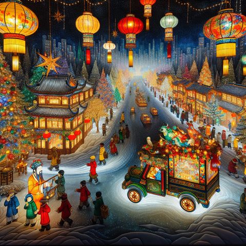 Những điều thú vị về lễ Giáng sinh ở Trung Quốc: Sự giao thoa giữa Đông và Tây