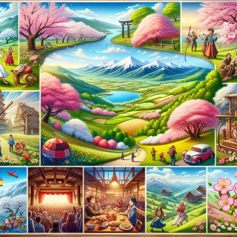 Khám Phá Vẻ Đẹp Mùa Xuân Châu Âu: Không Chỉ Hoa Anh Đào