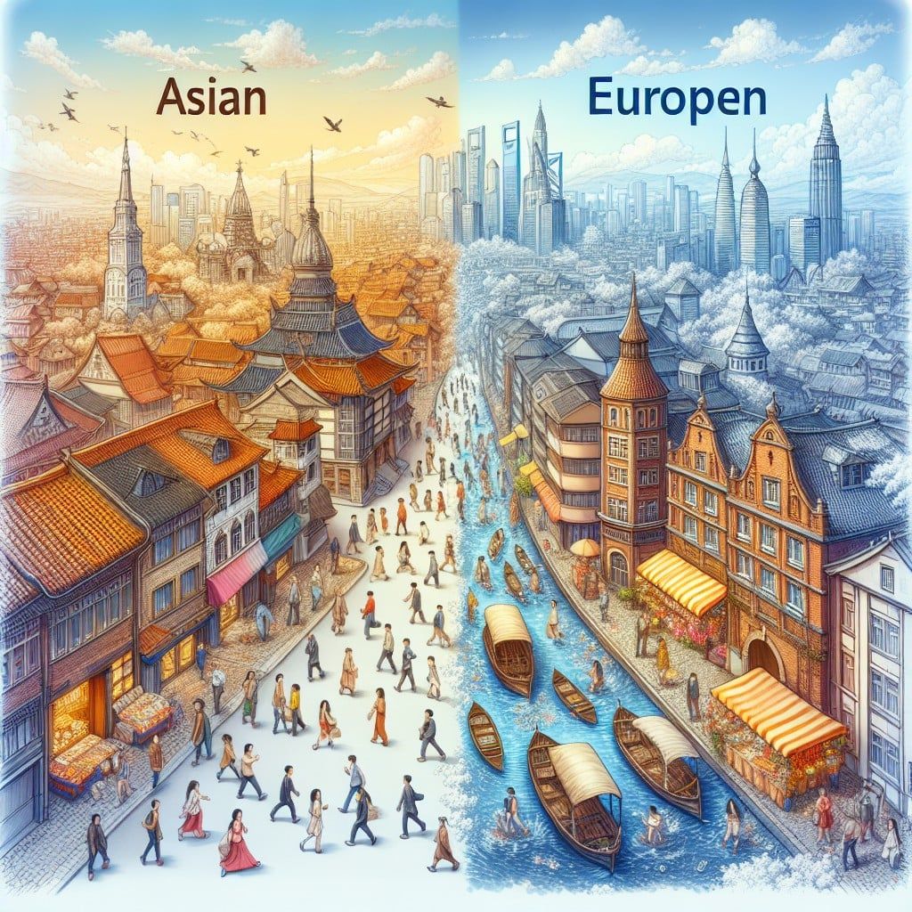 Khác Biệt Văn Hóa Châu Á & Châu Âu: Vì Sao Người Châu Âu Sống Chậm Hơn Người Châu Á?