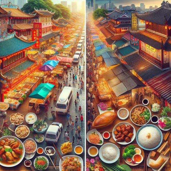 Khám Phá Văn Hóa Ăn Uống Trung Quốc So Với Việt Nam