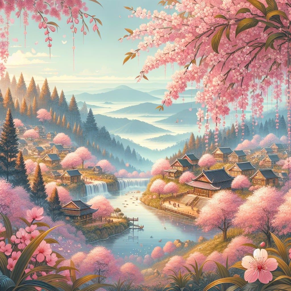 Chiêm ngưỡng lễ hội hoa mai anh đào Đà Lạt đẹp mê hồn